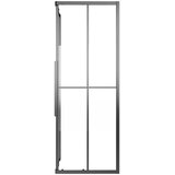  Tuš-kabina polumatirana ESG 90 x 70 x 180 cm crna | shoptok.hr