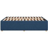 Okvir za krevet bez madraca plavi 140 x 190 cm od tkanine | shoptok.hr