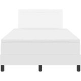  Okvir postelje z vzmetnico Bela 120 x 190 cm Umetna koža, (5000022815) | Shoptok.si