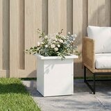  Vrtna posuda za sadnju s LED svjetlom Bijela 30 x 30 x 30 cm | shoptok.hr