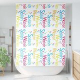 vidaXL Rolo zavjesa za tuš s kazetom 160x240 cm širina tkanine 156 cm | shoptok.hr