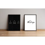 Wallity 2Pysct-011 multicolor decorative framed mdf painting (2 pieces)