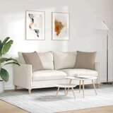 vidaXL Blazine za kavč 2 pcs Taupe 50 x 50 cm blago | Shoptok.si