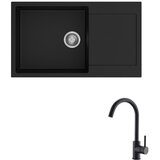 Carysil Set Enigma D-100 B + SHR Vida Deep Black | shoptok.hr