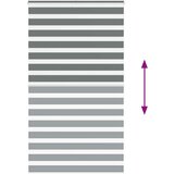 vidaXL Zavjesa zebra 135x230 cm širina tkanine 130,9 cm poliester | shoptok.hr