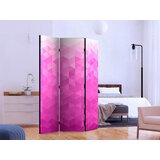 Artgeist PARAVAN 135/172/3 cm bela, pink | Shoptok.si