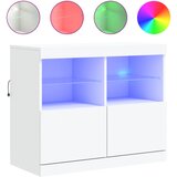  The Living Store Komoda z LED diodami bela 81x37x67 cm - Komoda, (21442492) | Shoptok.si