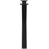  Noge za blagovaonski stol u obliku slova X, 3 kom, crne, 90 x (72-73) cm, čelik | shoptok.hr