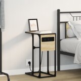 vidaXL Noćni ormarić sonoma hrast 41.5 x 26 x 60.5 cm | shoptok.hr