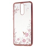  ovitek z rožicami za samsung galaxy S10 G973 - pink Cene