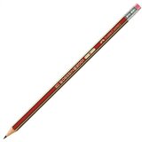 Faber-Castell Faber-Castell: Dessin 2001 grafitni svinčnik z radirko B 1 kos Cene