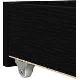  Krevet na dan Crni hrast 75 x 190 cm Konstruirano drvo | shoptok.hr