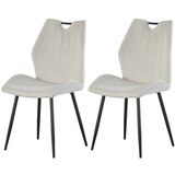 MID.YOU Set Stolov Christin, Krem Barva, 2 Kos | Shoptok.si