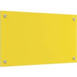 vidaXL Zaščita za kuhinjo 2 pcs Rumena 70 x 40 cm kaljeno steklo | Shoptok.si
