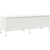 vidaXL TV omarica bela 135x39x43,5 cm hladno valjano jeklo | Shoptok.si