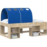 Tunis za krevet 2 pcs Plava 211 x 67.5 x 2 cm Poliester - Plava | shoptok.hr