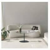 Hanah home sto za dnevnu sobu soho transparent black Cene