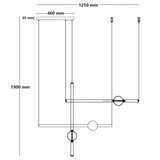 Vesta 608 VISILICA 58W 3000K MESING | ePonuda.com