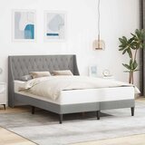  Okvir za krevet Svijetlo siva 120 x 190 cm Baršun - Svjetlosiva 120 x 190 cm | shoptok.hr