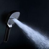 Inter Ceramic TUŠ RUČICA, 3 FUNKCIJE, PRAVOKUTNA 12CM ABS CRNA | shoptok.hr