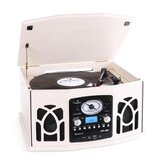 Auna NR-620 Retro gramofon CD MP3 USB SD Kasetofon Radio | Shoptok.si