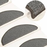 vidaXL Preproge za stopnice 15 kosov sive 65x21x4 cm Cene