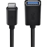 USB 3.0 5GBit/s USB-C to USB-A 14 cm black