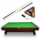 THUNDER Biljardna miza – – velika, stabilna, profesionalna + dodatki ® BOLD-BROWN 9FT, (5000093384) | Shoptok.si