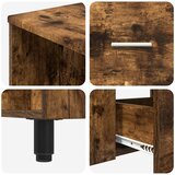  Toaletna jedinica Dimljeni hrast 80 x 35 x 60 cm | shoptok.hr