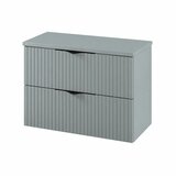 Cersanit Tirso Set 80cm Plava (Ormarić sa fiokama + Radna ploča) Cene