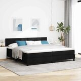  s opruga kutije s LED trakama Crna 200 x 200 cm tkanina | shoptok.hr