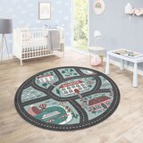 Mila Home Pralna otroška igralna preproga ø150 cm Happy Neighbourhood – | Shoptok.si