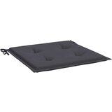vidaXL Blazine za vrtne stole 2 kosa antracitne 40x40x3 cm blago | Shoptok.si