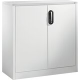 C+P Nizka omara za dokumentacijo ACURADO, 2 predelka za fascikle, VxŠxG 1000 x 930 x 400 mm, svetlo siva / svetlo siva | Shoptok.si