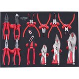 Ks Tools Komplet klešč SCS, 12 kosov, vstavek po celotni površini predala | Shoptok.si