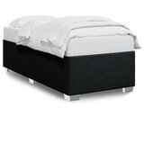 Furnova posteljni okvir brez vzmetnice Črna 90x190cm Tkanina, (21937038) | Shoptok.si