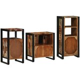  Set namještaja za kupaonicu 3 kom. Višebojno i crno | shoptok.hr