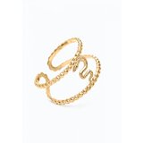 Fenzy Elegantan Prsten Sa Motivom Zmije, Zlatne Boje. | shoptok.hr