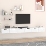 vidaXL zidni ormarići 2 kom bijeli 102x30x20 cm od konstruiranog drva Cijene