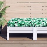  The Living Store Blazina za palete vzorec listja 60x60x10 cm oxford tkanina - Blazina Za Palete, (21487426) | Shoptok.si
