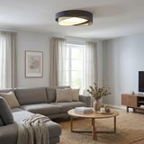  BRILAGI- LED plafonsko svetlo VELVET TWIST LED/24W/230V 4000K &amp;Oslash; 55 cm siva/kr. Slike