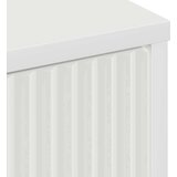 vidaXL kopalniška omarica bela 39.5 x 36 x 88 cm konstruiran les | Shoptok.si