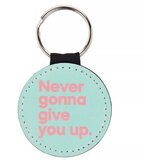 Widdop & Co. Say It With Songs - Privezak za ključeve - Say It With Songs, Rick Astley, Never Gonna Give You Up Cene