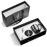  Poklon set za ljubitelja glazbe (šalica, podložak za šalicu, žličica) | shoptok.hr