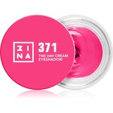 3INA The 24H Cream Eyeshadow kremasto sjenilo za oči nijansa 371 - Electric Pink 3 ml Cijene