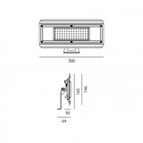  LED tehničko svetlo 4u1 MULTILUXO LED/100W/230V 4000K IP65 30 cm | Eponuda.com