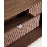 Kave Home Komoda v orehovem dekorju v temni naravni barvi 120x81x35 cm Norlen &amp;ndash; Slike
