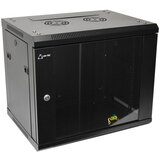 LAN-TEC WS.6409.B - zid, rasklopljen, 9U, 600 x 450, staklo Cijene