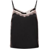 Guido Maria Kretschmer Curvy Collection Top 'Georgia' rosé / črna | Shoptok.si