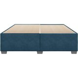  Okvir za krevet plavi 200x200 cm baršunasti | Eponuda.com